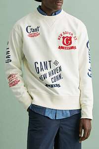 MIKINA GANT D2. MULTI PRINTED SWEAT