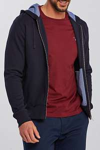 MIKINA GANT D2. SACKER RIB HOODIE