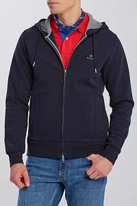 MIKINA GANT D2. STRUCTURE ZIP HOOD