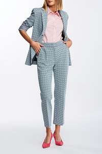 NOHAVICE GANT D1. GEO JERSEY CIGARETTE PANTS