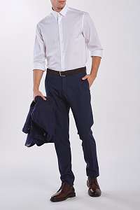 NOHAVICE GANT D1. SLIM SUMMER MELANGE SLACK