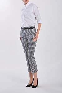 NOHAVICE GANT GINGHAM STRETCH CIGARETTE PANT