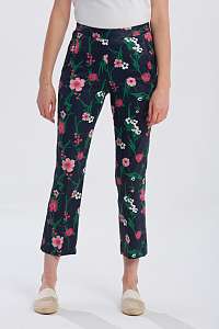 NOHAVICE GANT O2. FLORAL PRINT CIGARETTE PANT