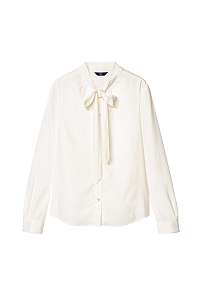 O2. PEACHED BOW BLOUSE SMU