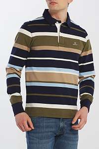 POLOKOŠEĽA GANT D1. MULTISTRIPE HEAVY RUGGER