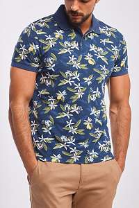 POLOKOŠEĽA GANT D2. LEMON FLOWER PRINT SS PIQUE