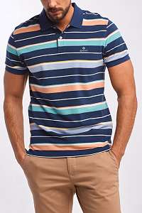 POLOKOŠEĽA GANT D2. MULTI STRIPE SS PIQUE
