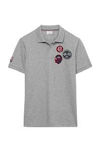 POLOKOŠEĽA GANT LM. MULTI BADGE PIQUE SS RUGGER