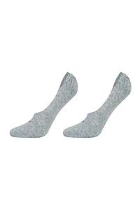 PONOŽKY GANT 2 PACK SOLID INVISIBLE SOCKS