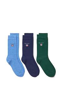 PONOŽKY GANT 3 PACK GANT ORIGINALS SOCKS