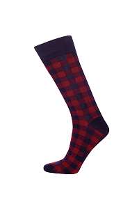 PONOŽKY GANT D1. 1-PACK BUFFALO CHECK SOCKS