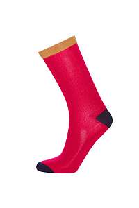 PONOŽKY GANT D1. 1-PACK COLOR BLOCK RIB SOCKS