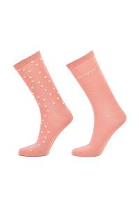 PONOŽKY GANT D1. 2 PACK DOT AND SOLID SOCK