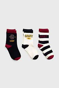 PONOŽKY GANT D1. 3-PACK SOCK