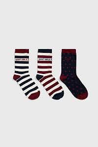 PONOŽKY GANT D1. 3-PACK SOCKS