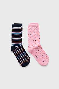 PONOŽKY GANT D1. DOT AND STRIPE SOCK GIFT BOX