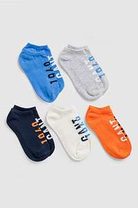 PONOŽKY GANT D1. GANT 5-PACK SNEAKER SOCKS