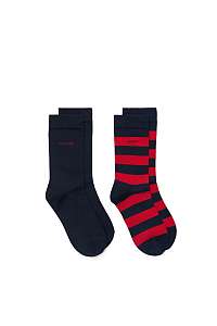 PONOŽKY GANT O. 2-PACK BARSTRIPE SOCKS