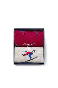 PONOŽKY GANT O1. 2-PACK APRES SKI GIFT BOX