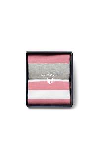 PONOŽKY GANT OP1. PASTEL STRIPE SOCKS GIFT BOX