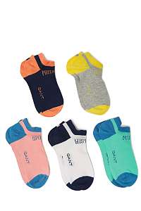 PONOŽKY GANT TB. 5 PACK SNEAKERS SOCKS