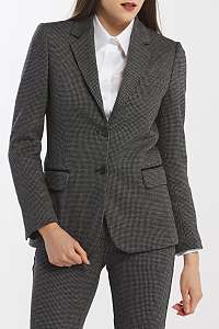 SAKO GANT D1. DOGTOOTH JERSEY SLIM BLAZER