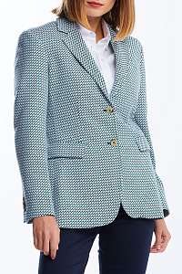 SAKO GANT D1. GEO JERSEY BLAZER