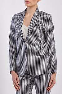 SAKO GANT D1. GINGHAM STRETCH REGULAR BLAZER