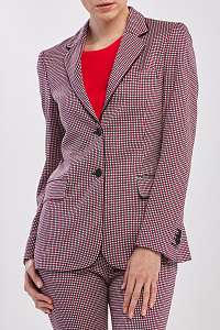 SAKO GANT D1. PREPPY CHECK JERSEY BLAZER