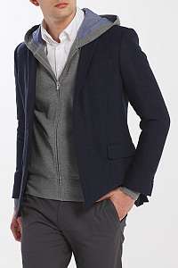 SAKO GANT D1. REGULAR HERRINGBONE BLAZER