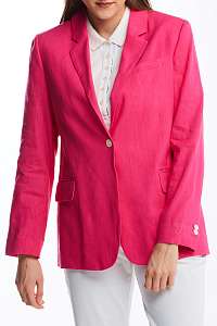 SAKO GANT D2. STRETCH LINEN STRAIGHT BLAZER