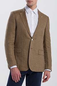 SAKO GANT O1. THE LINEN HERRINGBONE BLAZER S