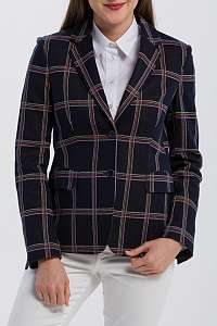 SAKO GANT O1. WINDOW CHECK JERSEY BLAZER