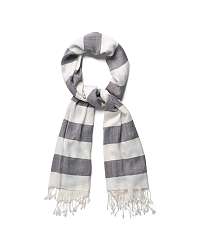 Šatka GANT O2. BAR STRIPE VISCOSE SCARF