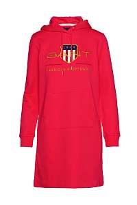 ŠATY GANT D1. ARCHIVE SHIELD HOODIE DRESS