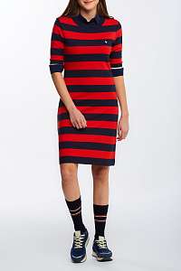 ŠATY GANT D1. BAR STRIPED JERSEY DRESS
