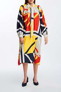 ŠATY GANT D1. COLOR BLOCK MIDI ICON G DRESS
