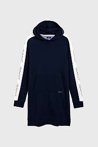 ŠATY GANT D1. . GANT ICON SWEAT HOODIE DRESS