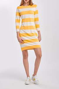ŠATY GANT D2. BARSTRIPED JERSEY DRESS