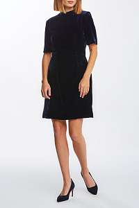 ŠATY GANT D2. FITTED VELVET DRESS