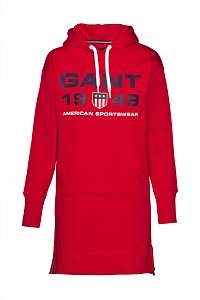 ŠATY GANT D2. GANT RETRO SHIELD HOODIE DRESS