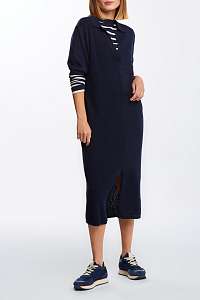 ŠATY GANT D2. RIBBED RUGGER DRESS
