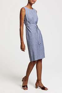 ŠATY GANT D2. STRETCH LINEN DRESS