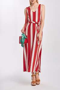 ŠATY GANT D2. STRIPED MAXI JERSEY DRESS