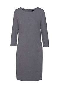 ŠATY GANT HERRINGBONE JERSEY SHIFT DRESS