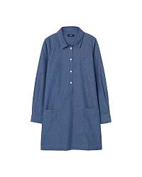 ŠATY GANT O. TP DOBBY CHAMBRAY SHIRT DRESS