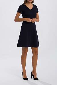 ŠATY GANT O1. TEXTURED FLARED DRESS