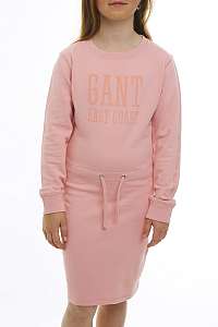 ŠATY GANT TG SUN FADED C-NECK SWEAT DRESS