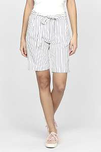 Šortky GANT O2. STRIPED LINEN SHORTS