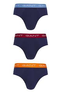 SPODNÁ BIELIZEŇ GANT 3-PACK BRIEF SEASONAL SOLID